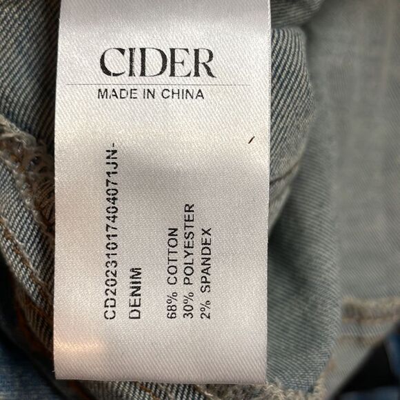 Cider Demin women’s flare denim jeans. Size XL. NWT - Picture 4 of 8
